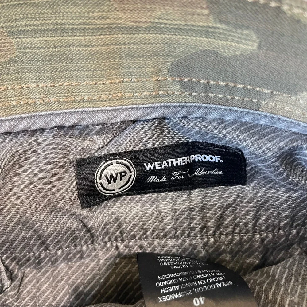 Weatherproof Ripstop Shorts Mens 40 Grey Cargo 9